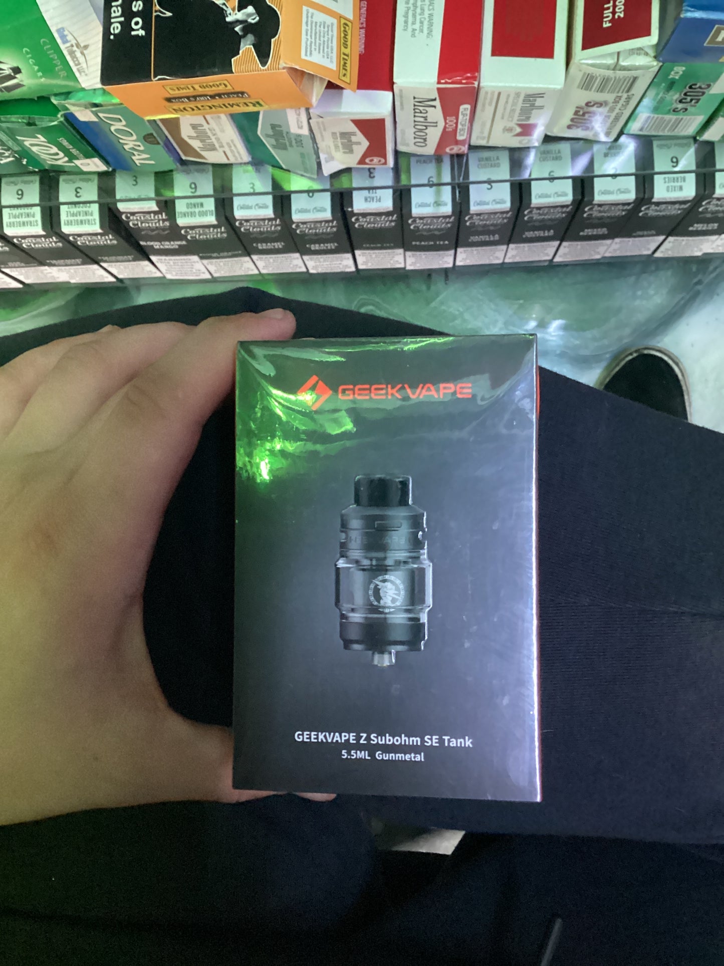 (Geek Vape Z subohn se tank gunmetal 5.5ml