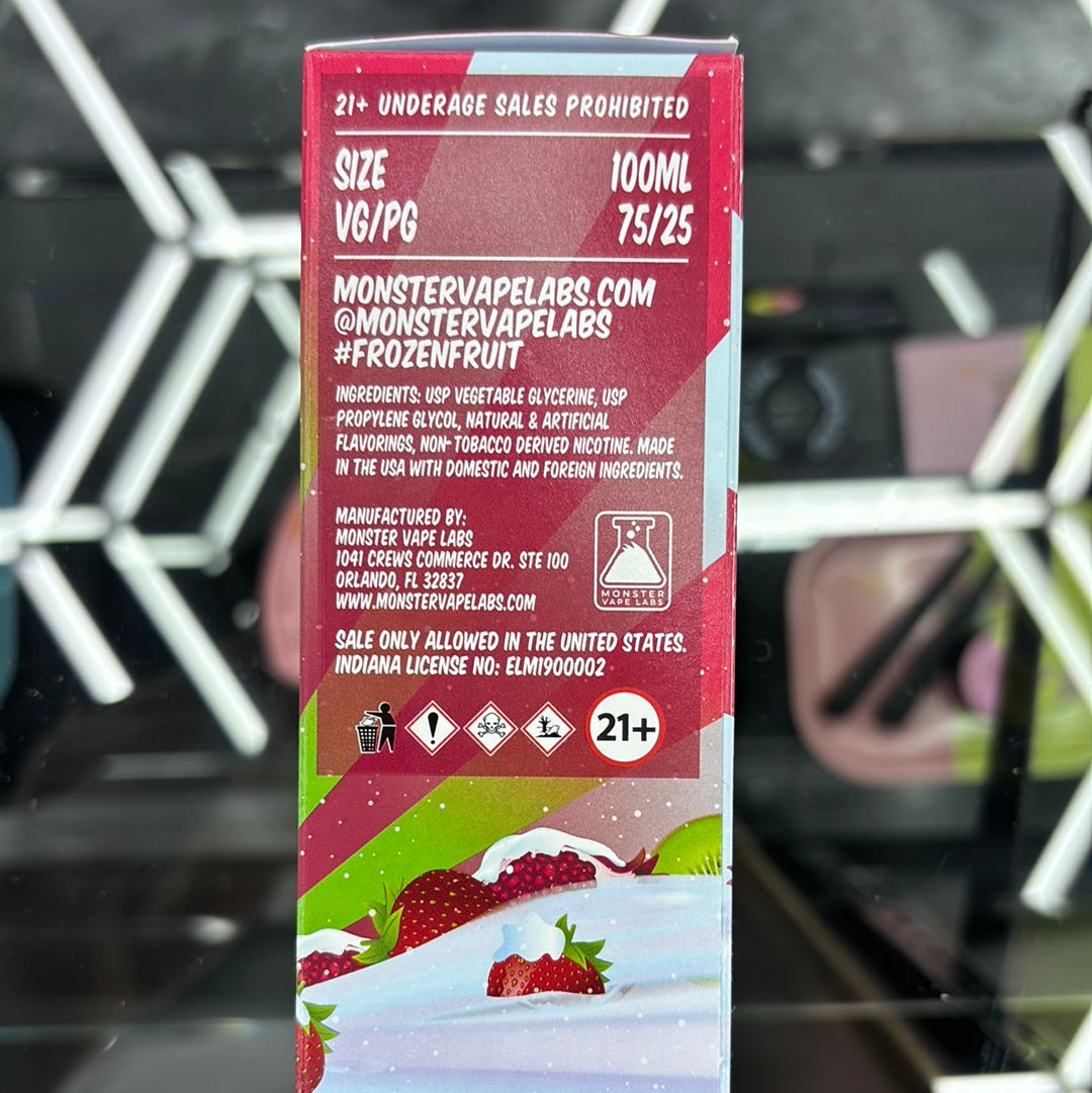 Frozen fruit monster,strawberry kiwi pomegranate ice 6MG 100ML