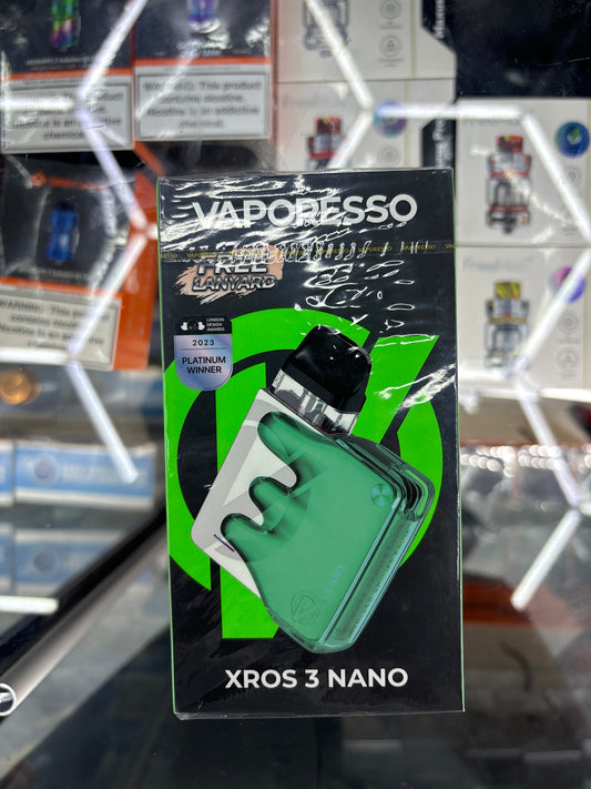 Vaporesso xros 4 nano green