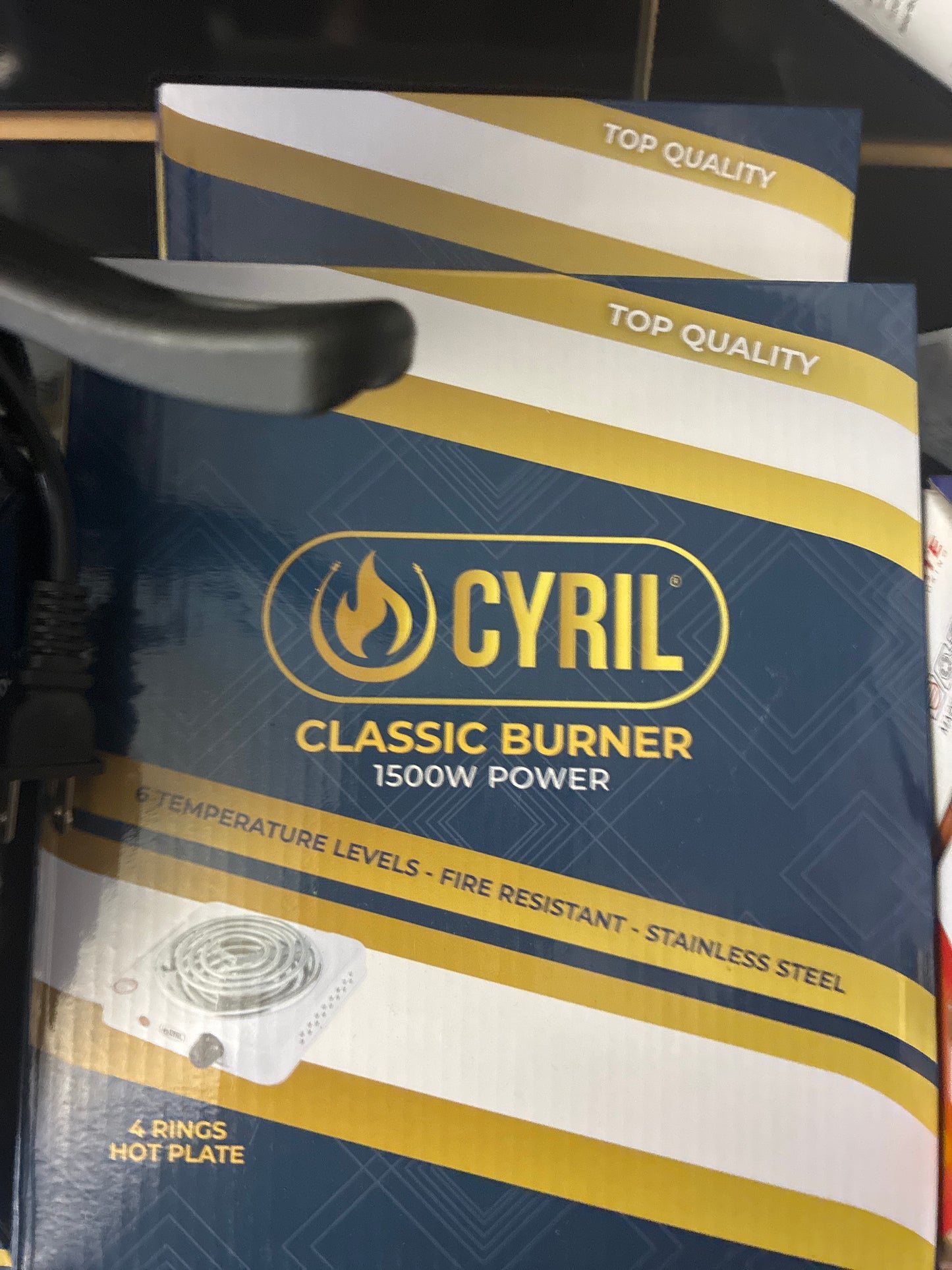 Cyril 1500w coal burner