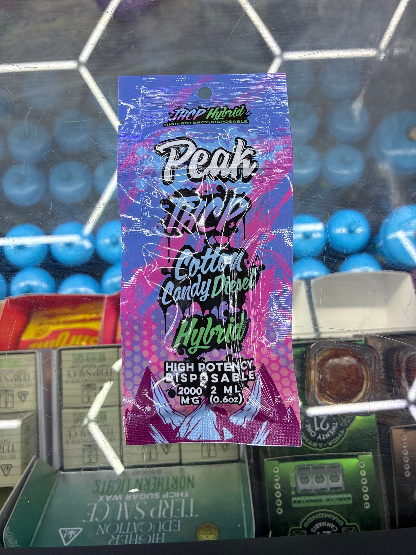 Peak thcp hybrid cotton candy diesel hybrid 2g