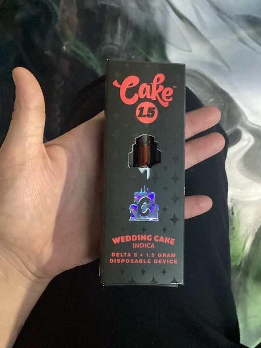 Cake 1.5 delta 8 1.5G disposable wedding cake indica