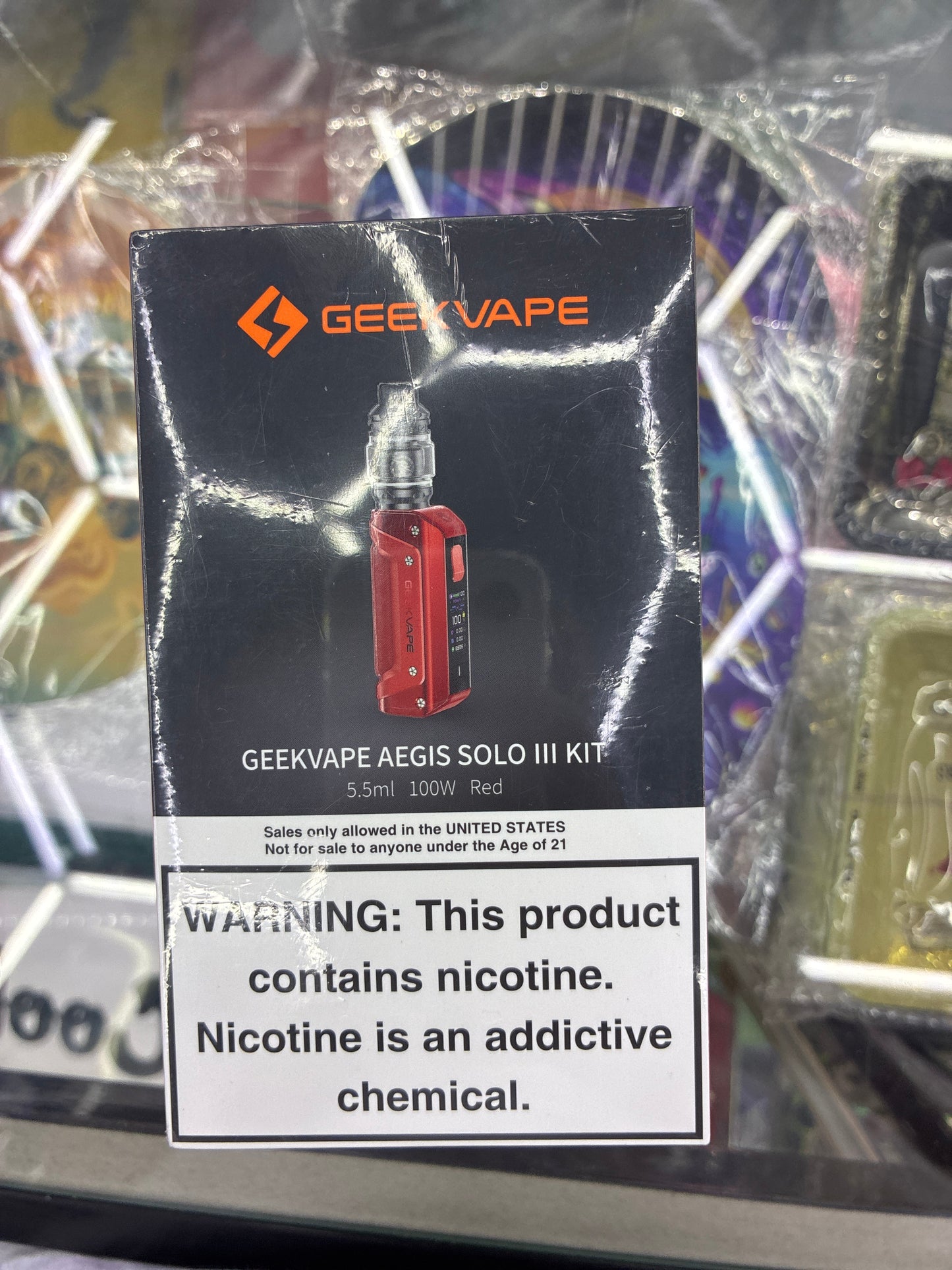 Geekvape aegis solo 3 kit red