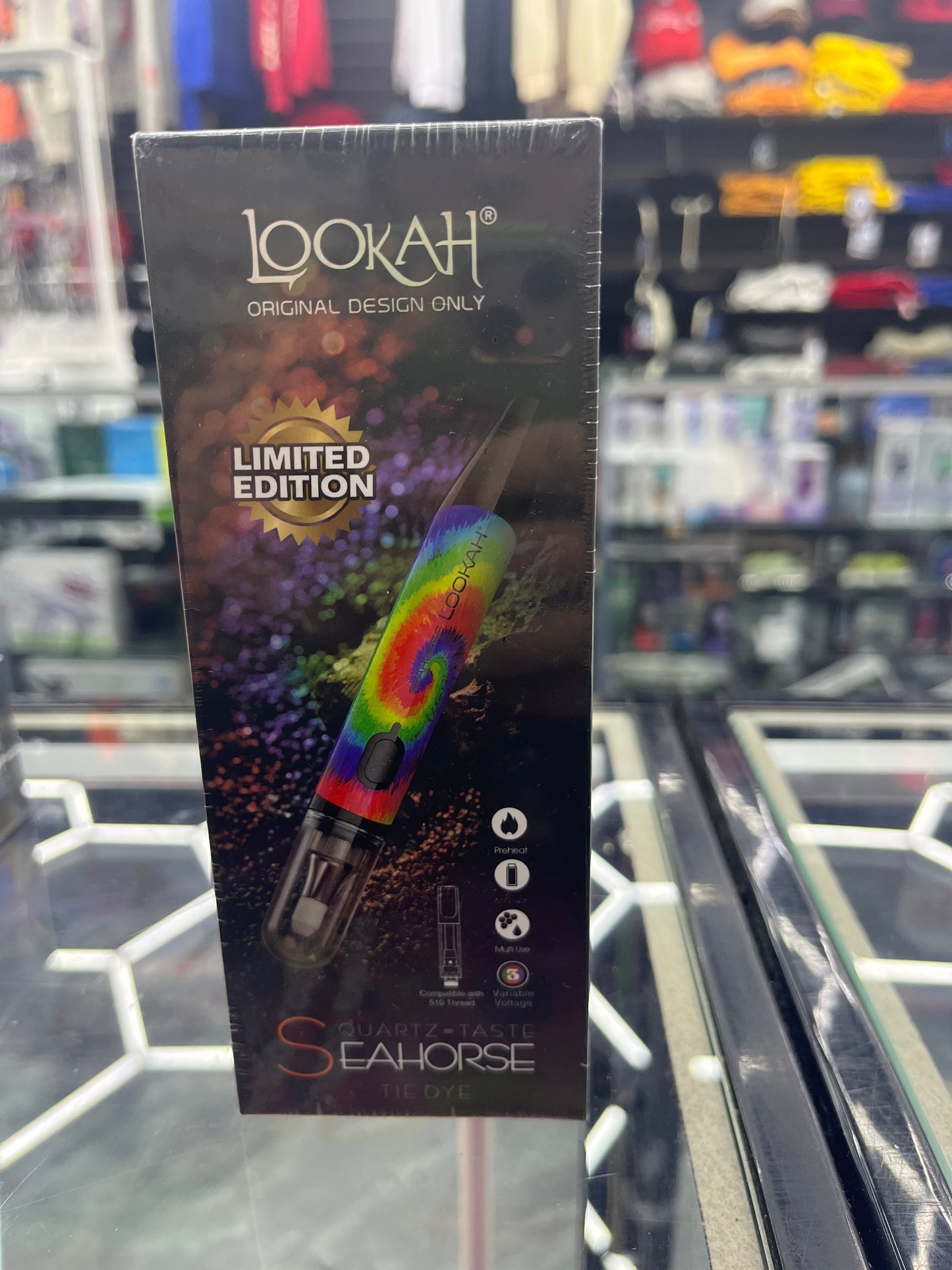 Lookah seahorse limited edition tie dye