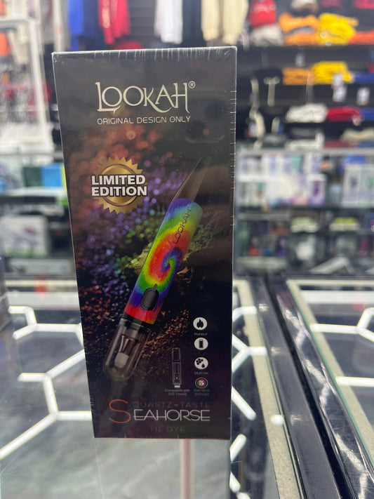 Lookah seahorse limited edition tie dye