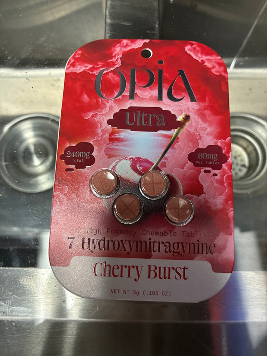 Opia 4 pack high potency 60mg cherry burst 4 pack