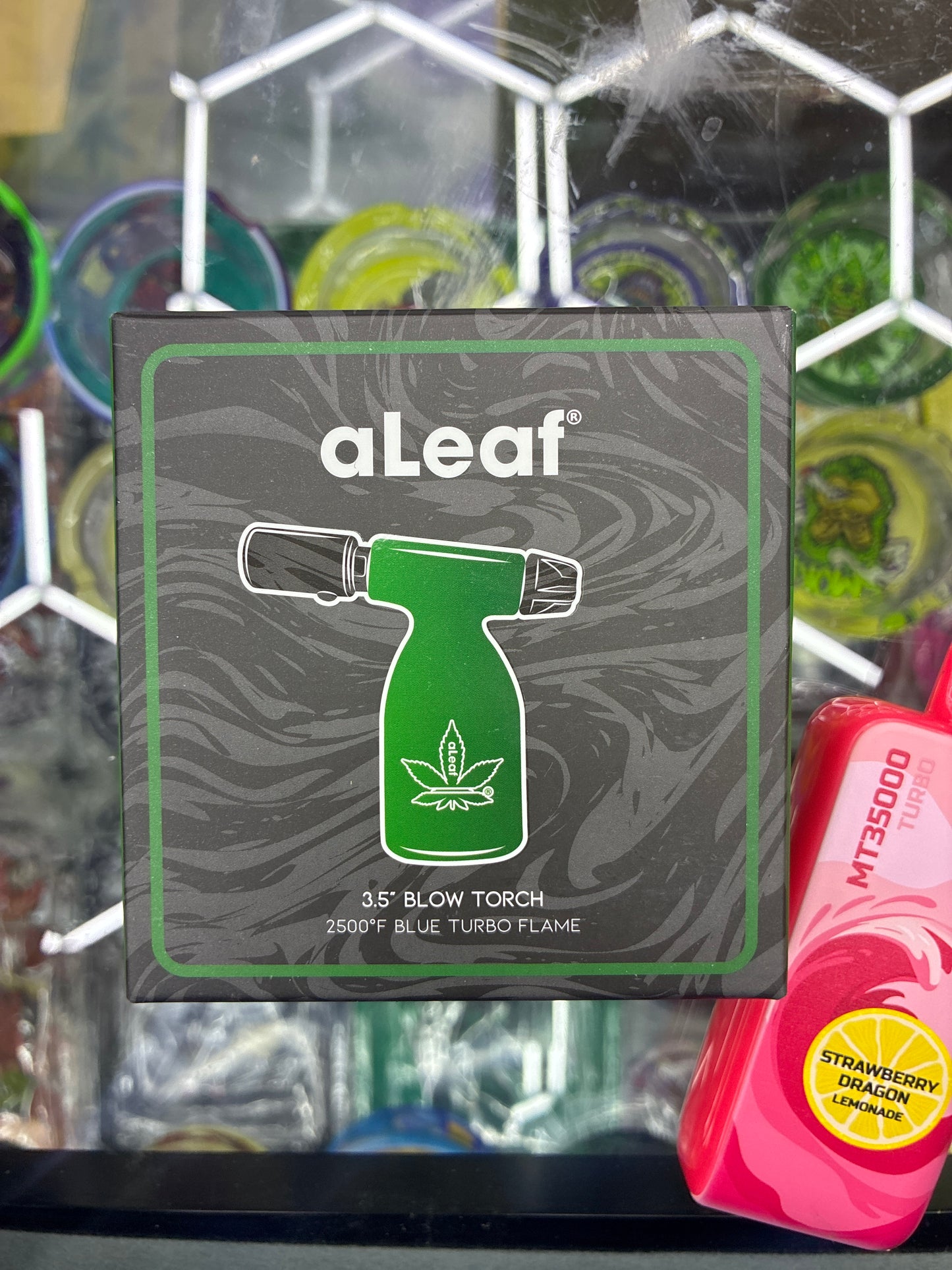 Aleaf torch 3.5” blow torch forest green