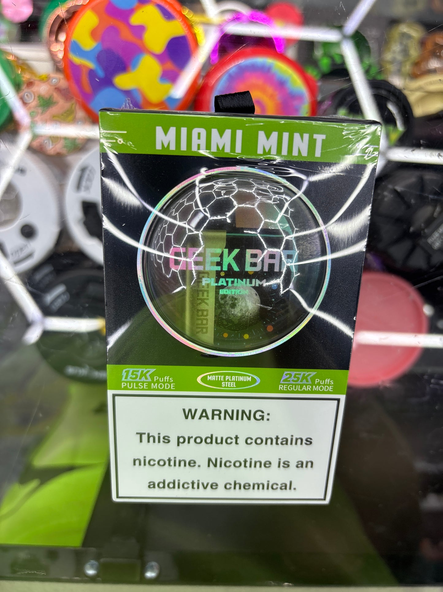 Geek bar platinum Miami mint