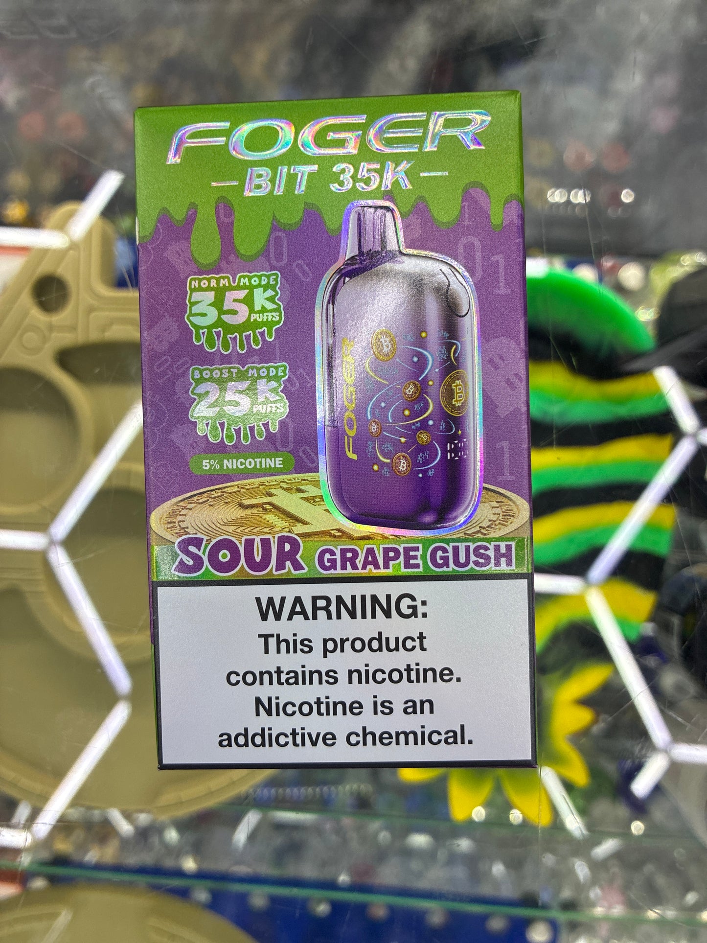 Fogger bit 35k sour grape gush