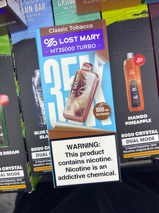 Lost Mary classic tobacco+ 35k hits