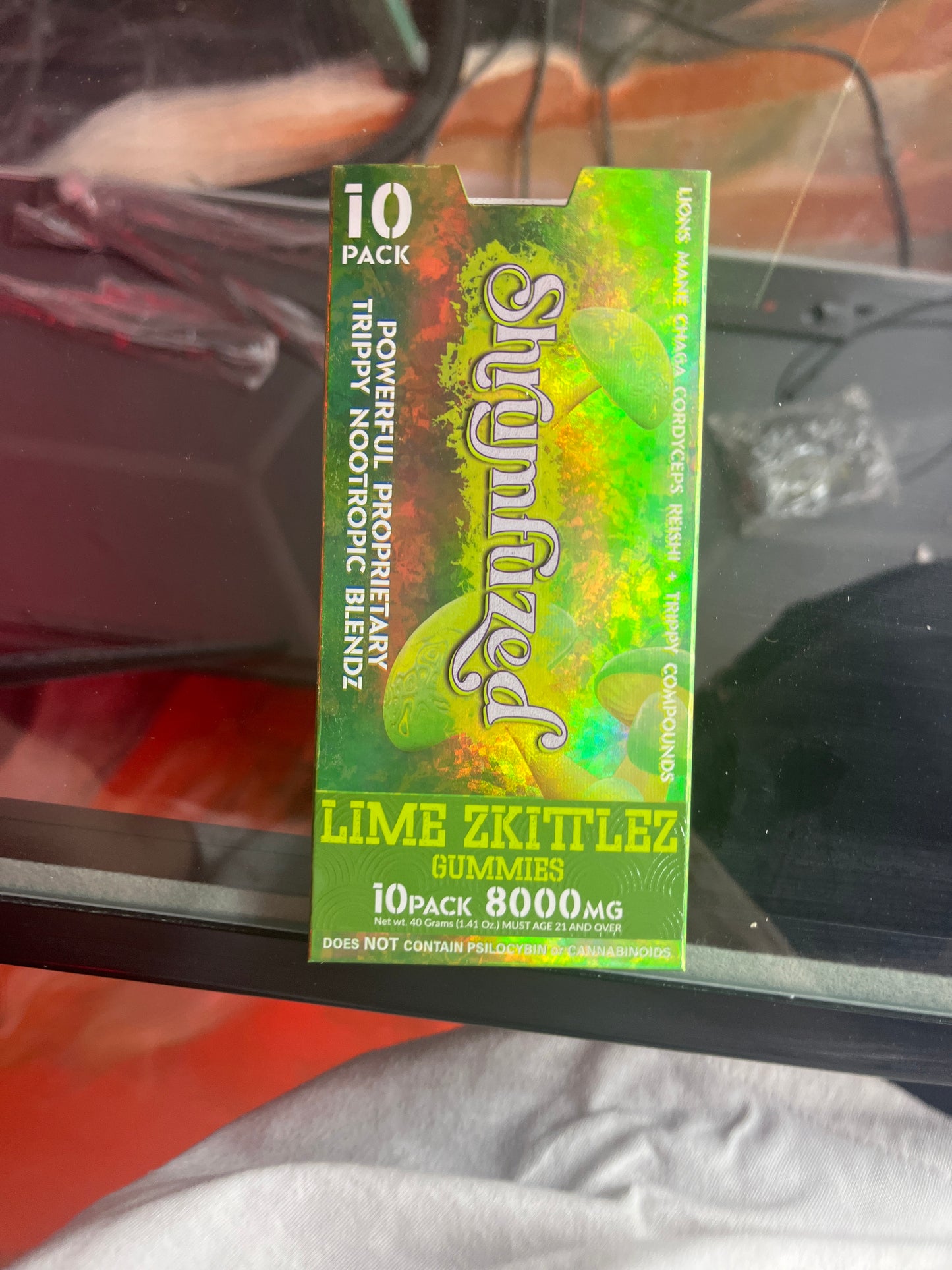 Shrumfuzed line zkittles 10pc 8000mg