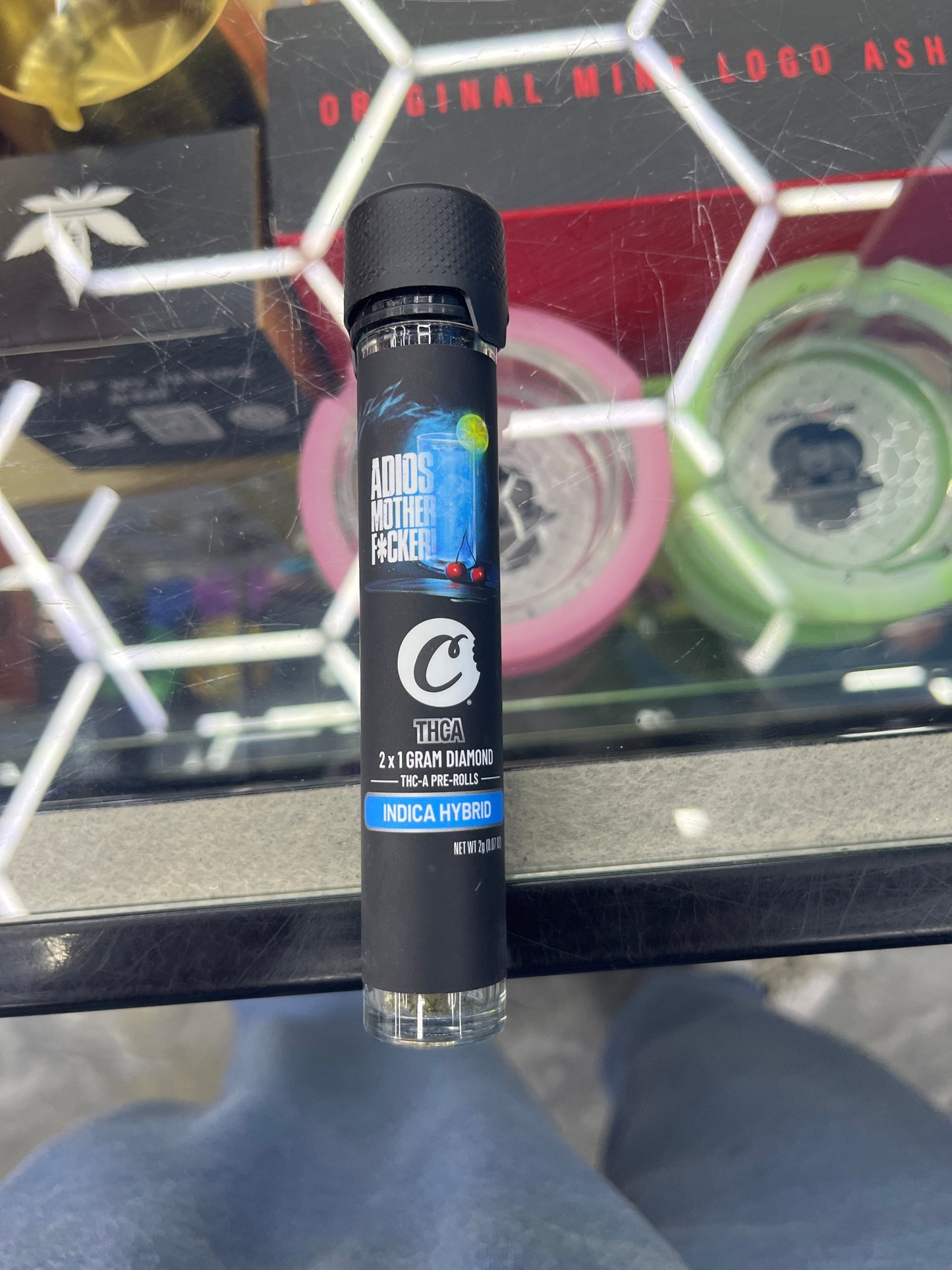 Cookies thca 2x1g preroll adios motherfcuker indica hybrid