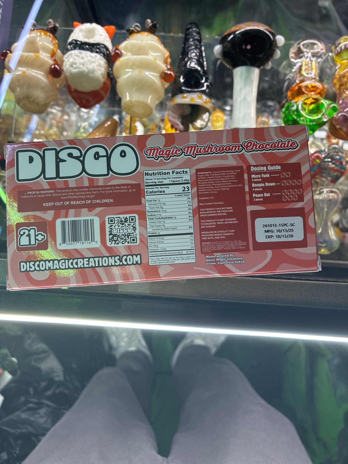 Disco mushroom - strawberry crumble 15pk