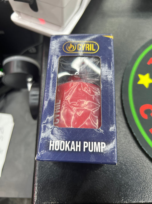 Cyril hookah pump red