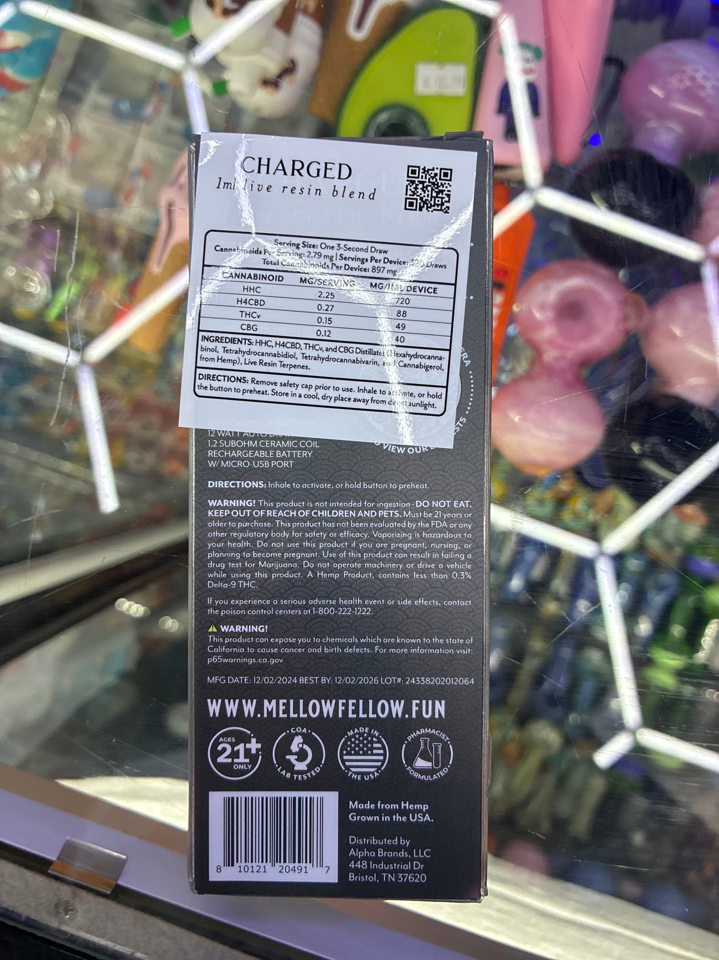 Mellow fellow diesel drift, live resin indica