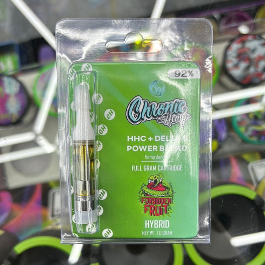 Chronic hemp forbidden fruit hybrid 1G cartridge