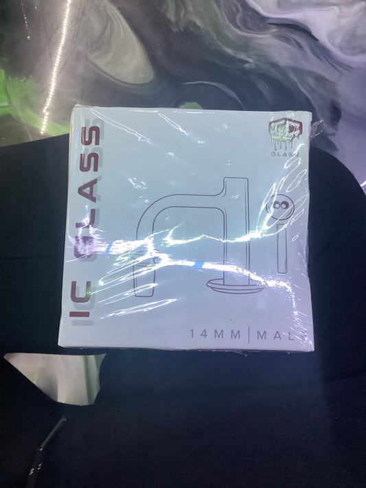 Ic glass 14mm male, bear