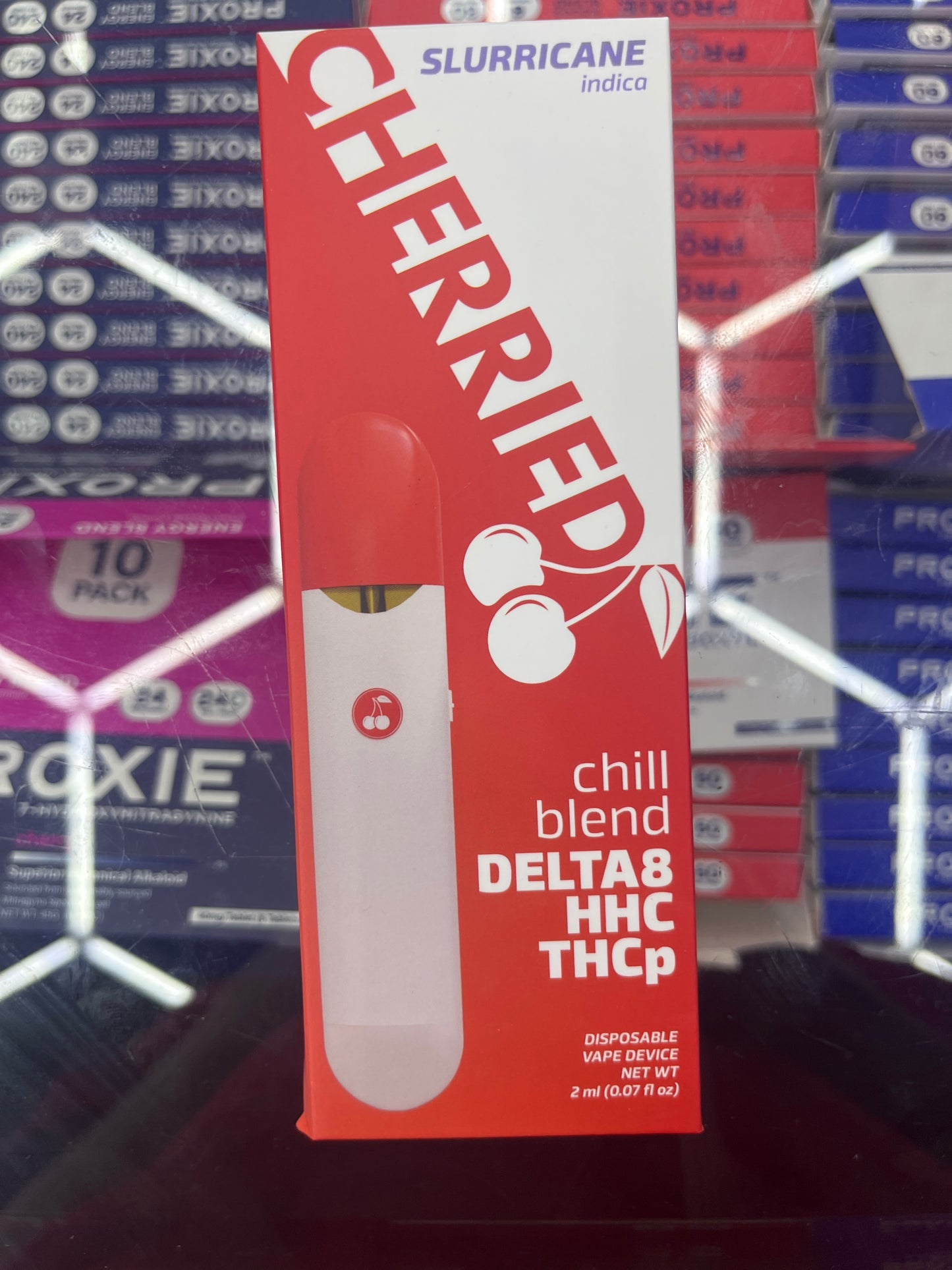 Cherried bliss blend 2ml slurricane indica