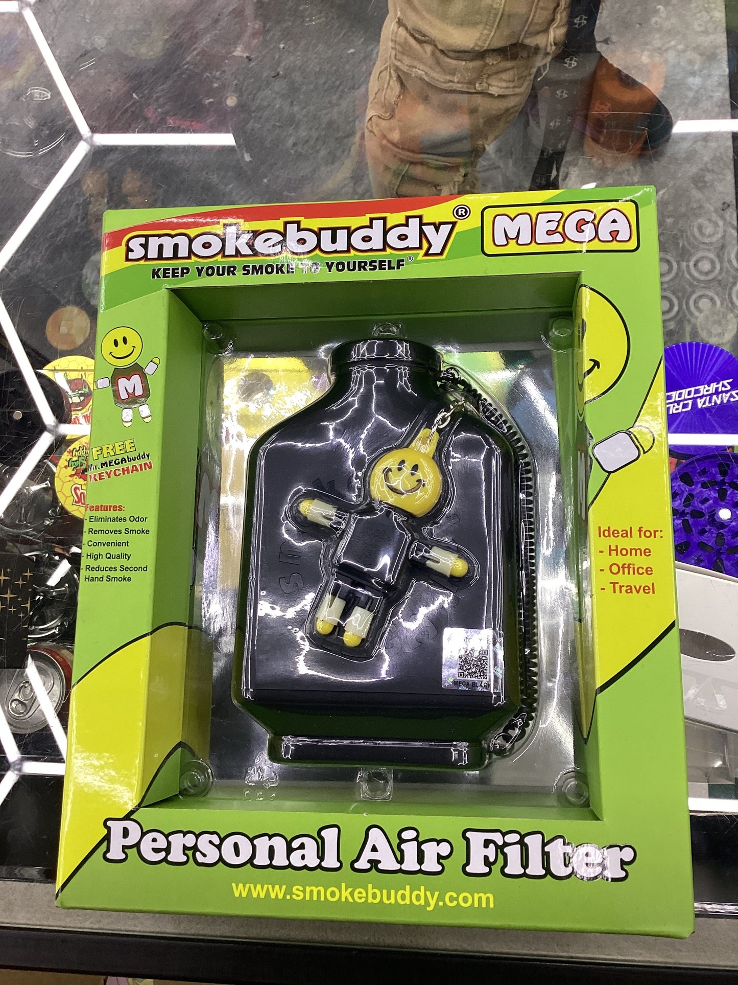 Smoke buddy mega black
