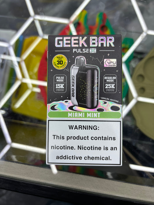 Geek bar pulse x Miami mint