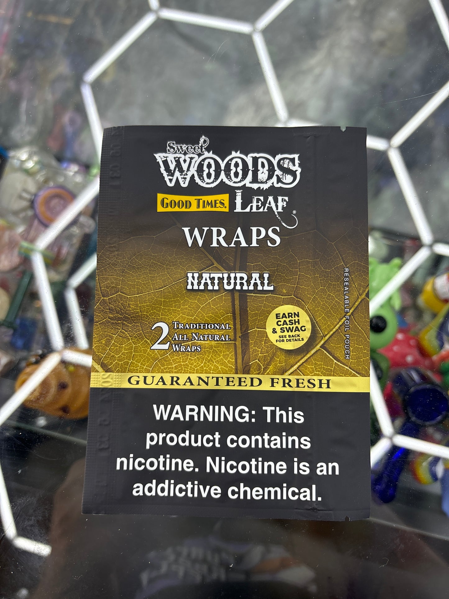 Goodtime woods natural flat wraps