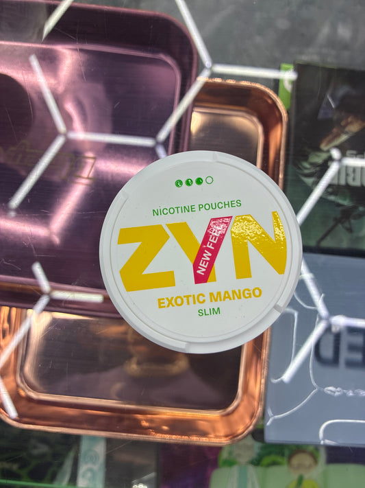 ZYN exotic mango strong slim