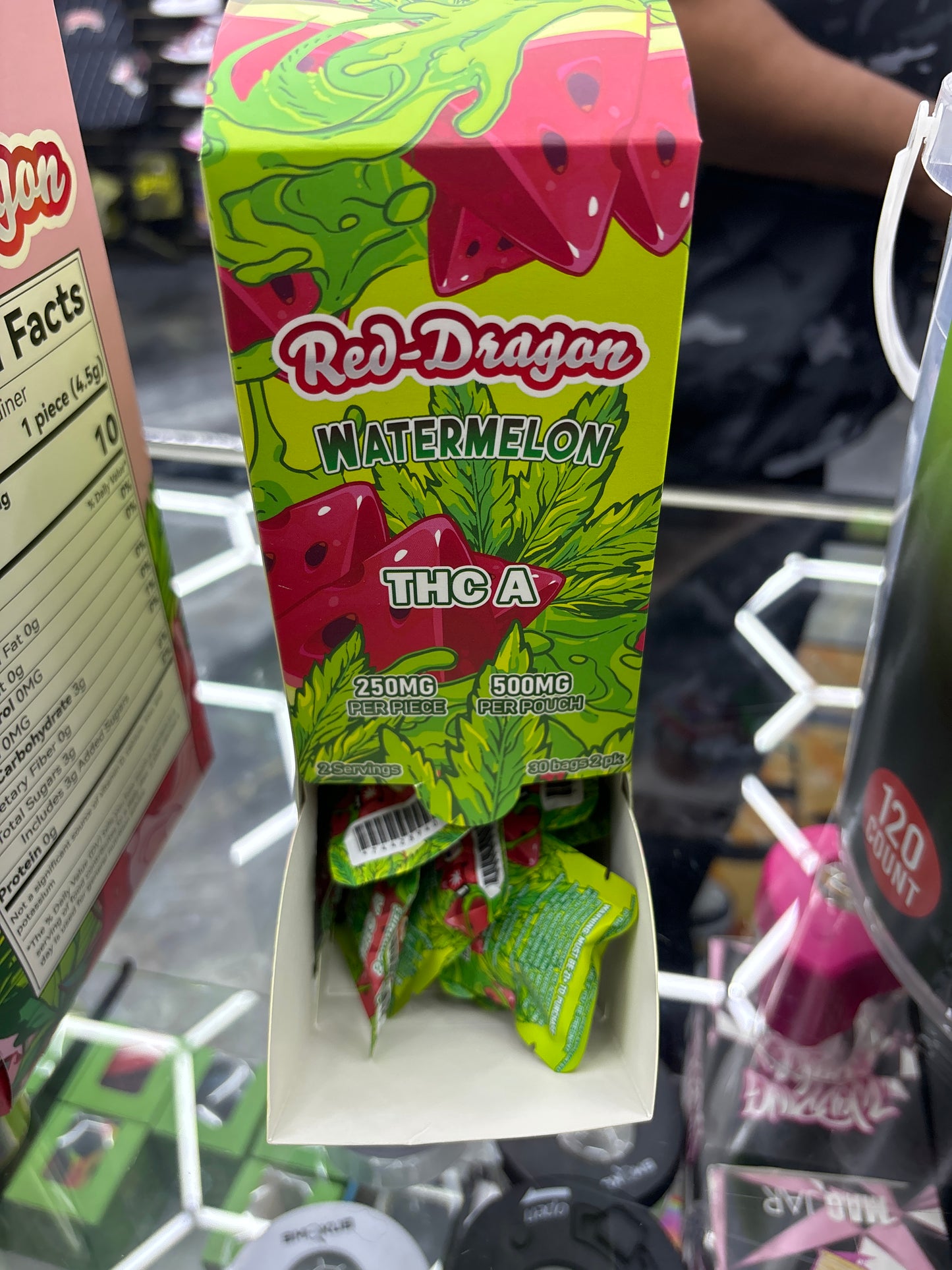 Red dragon watermelon thca 500mg per pack