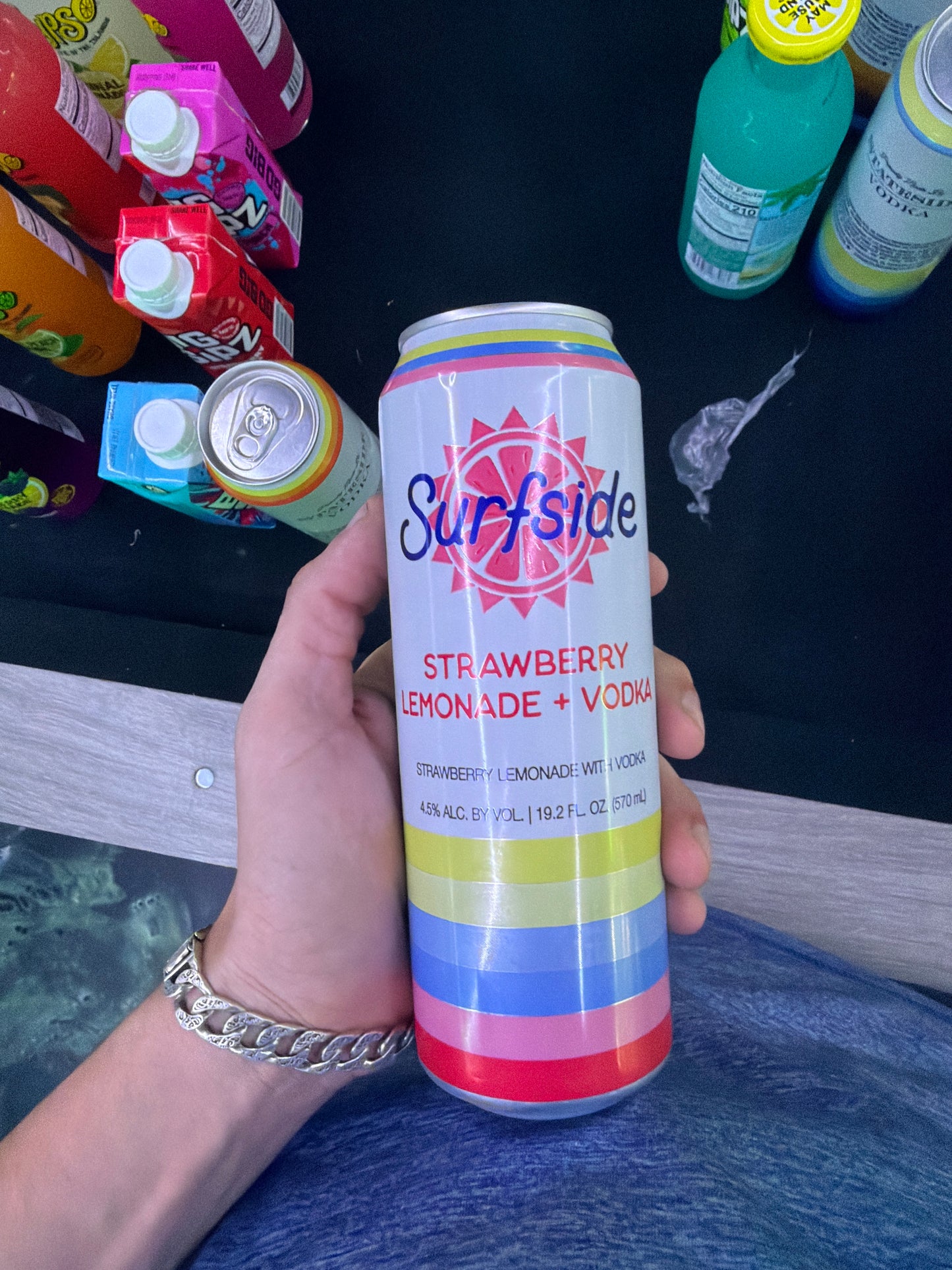 SurfSide Strawberry Lemonade + Vodka