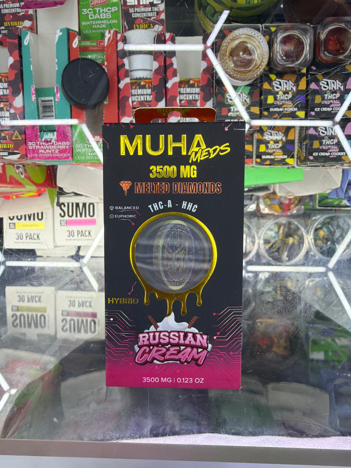 Muha meds 3500mg melted diamonds russian cream hybrid