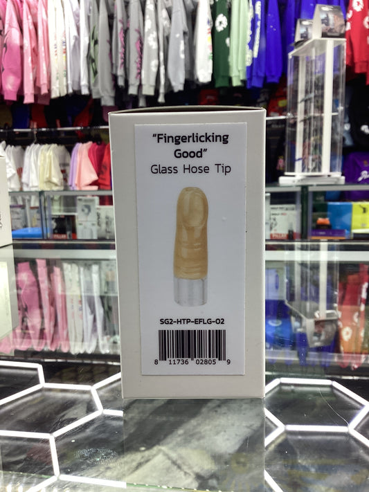 Stundenglass glass hose tip “fingerlicking good”