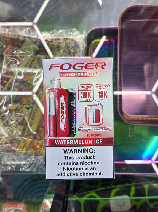 Fogger switch pro disposable kit 30k puffs watermelon ice
