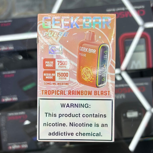 Geek bar pulse tropical rainbow blast