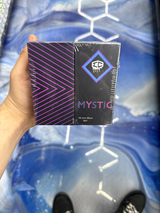 IC GLASS MYSTIC 14MM 90D QUARTZ BANGER SET