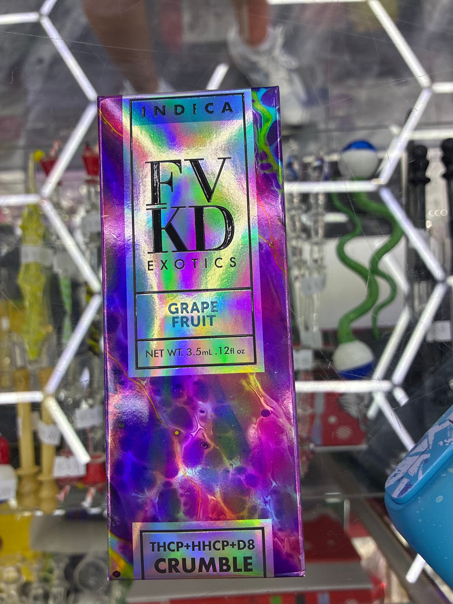 FVKD Exotics thcp+hhcp+d8 grape fruit indica