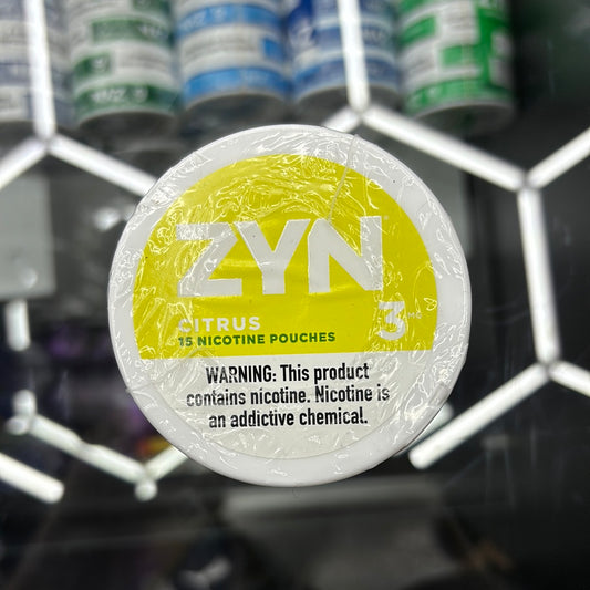 Zyn citrus 3mg nicotine pouches