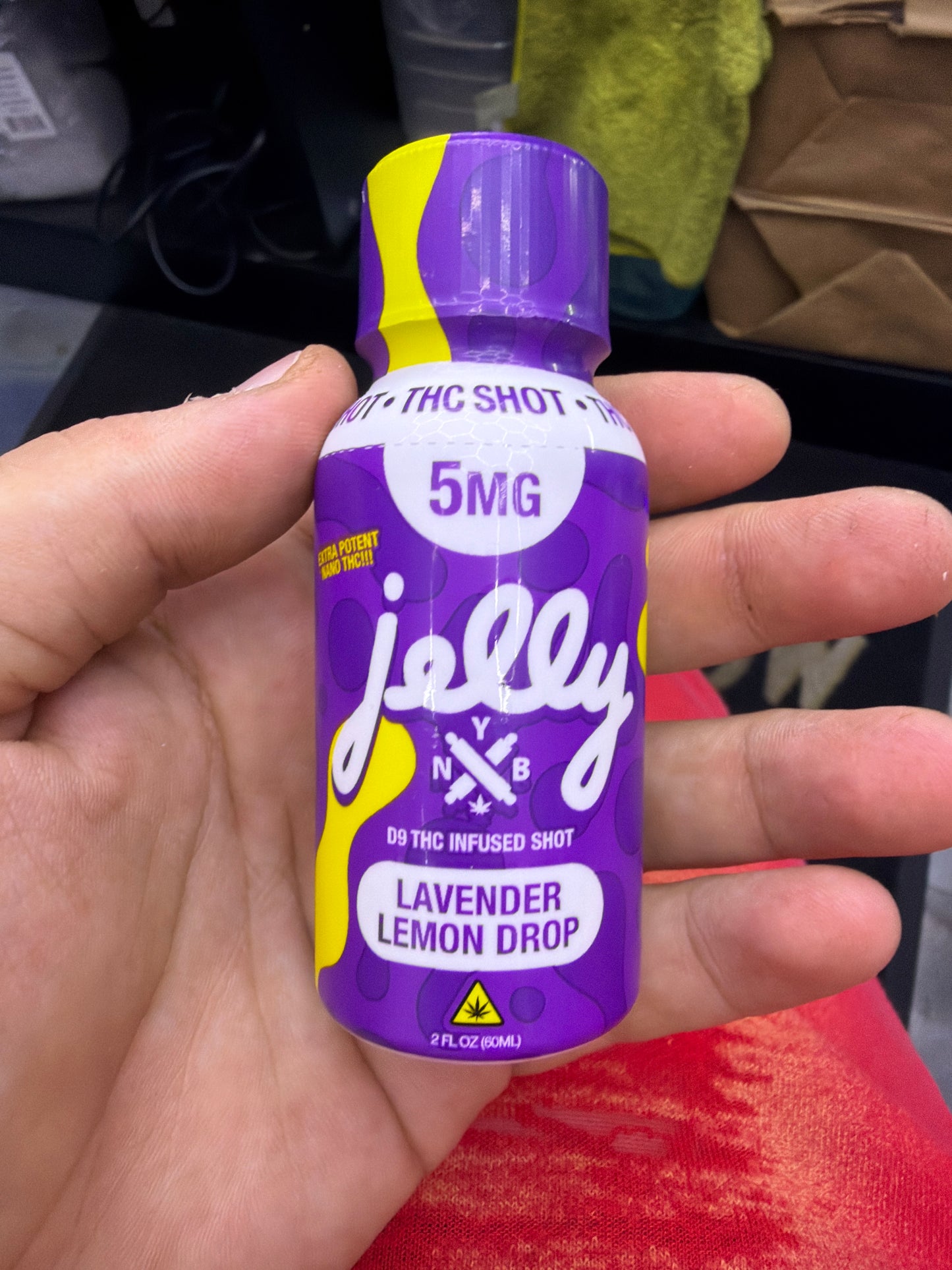 Jelly Extra Potent Nano Shot 5mg lavender lemon drop