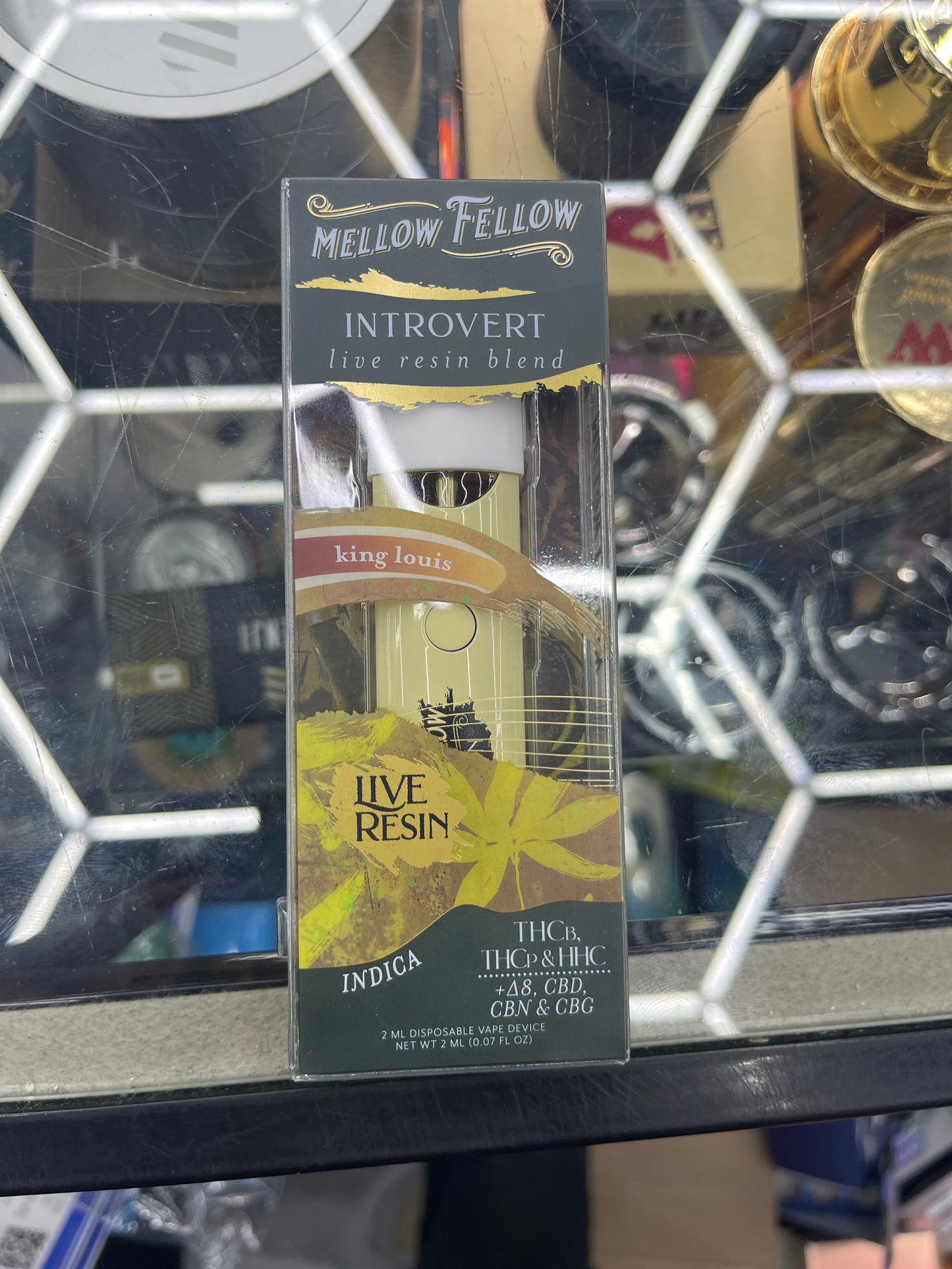 Mellow fellow king Louis indica thca 2ml