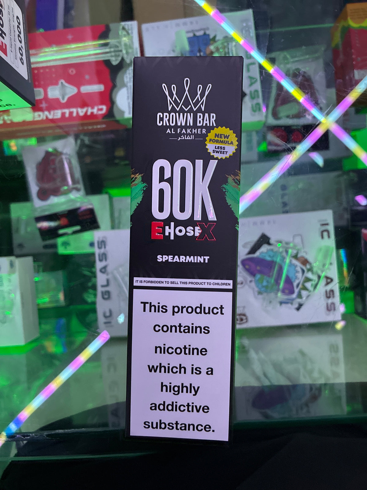 Al fakher crown bar 60k EhoseX spearmint