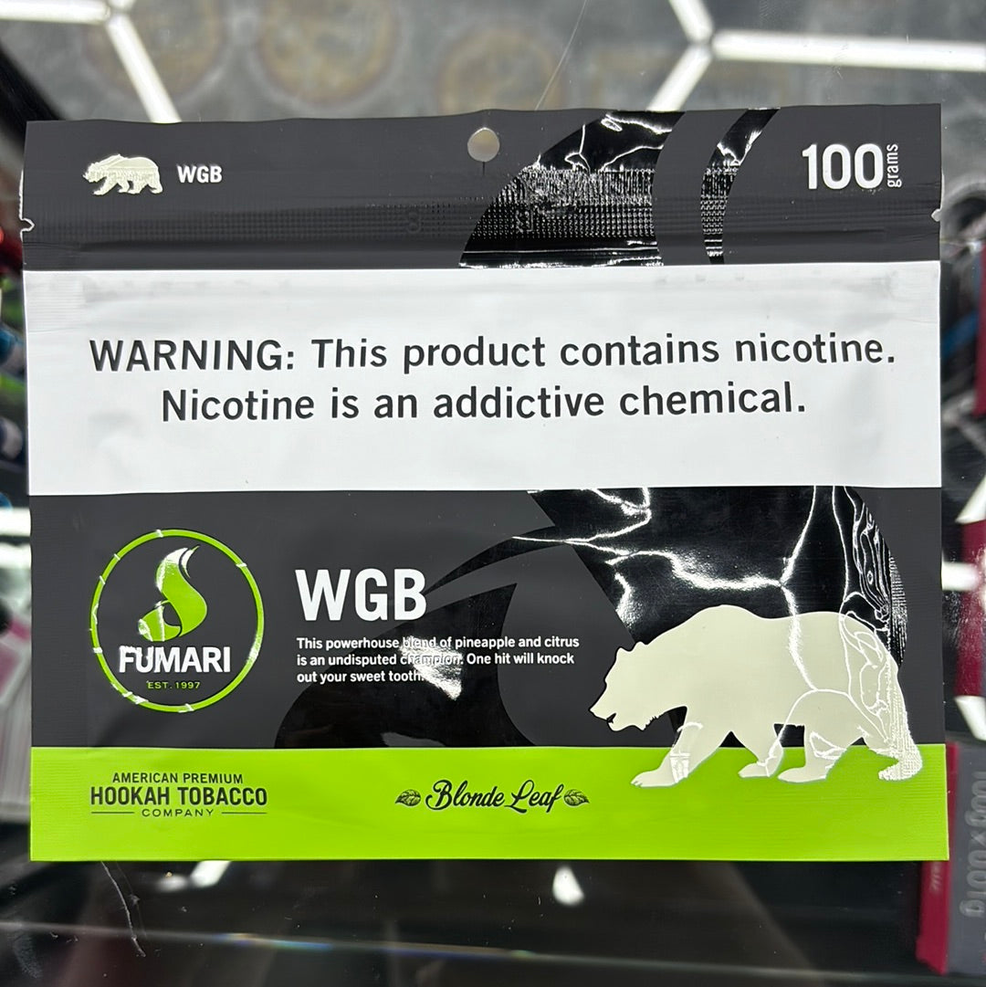 Fumari white, gummy bear