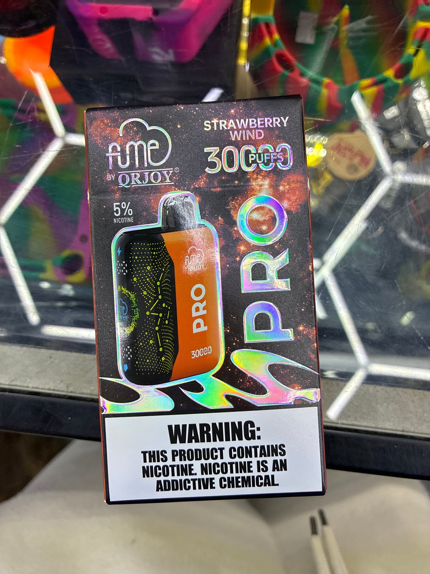 Fume 30k hits strawberry wind