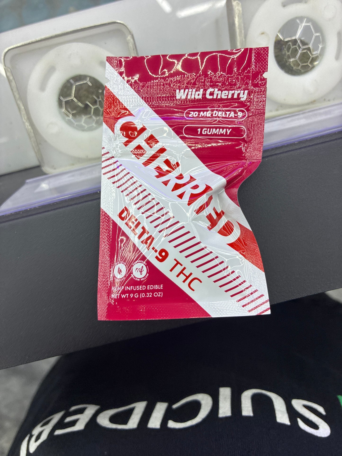 Cherried d9 20mg gummy wild cherry