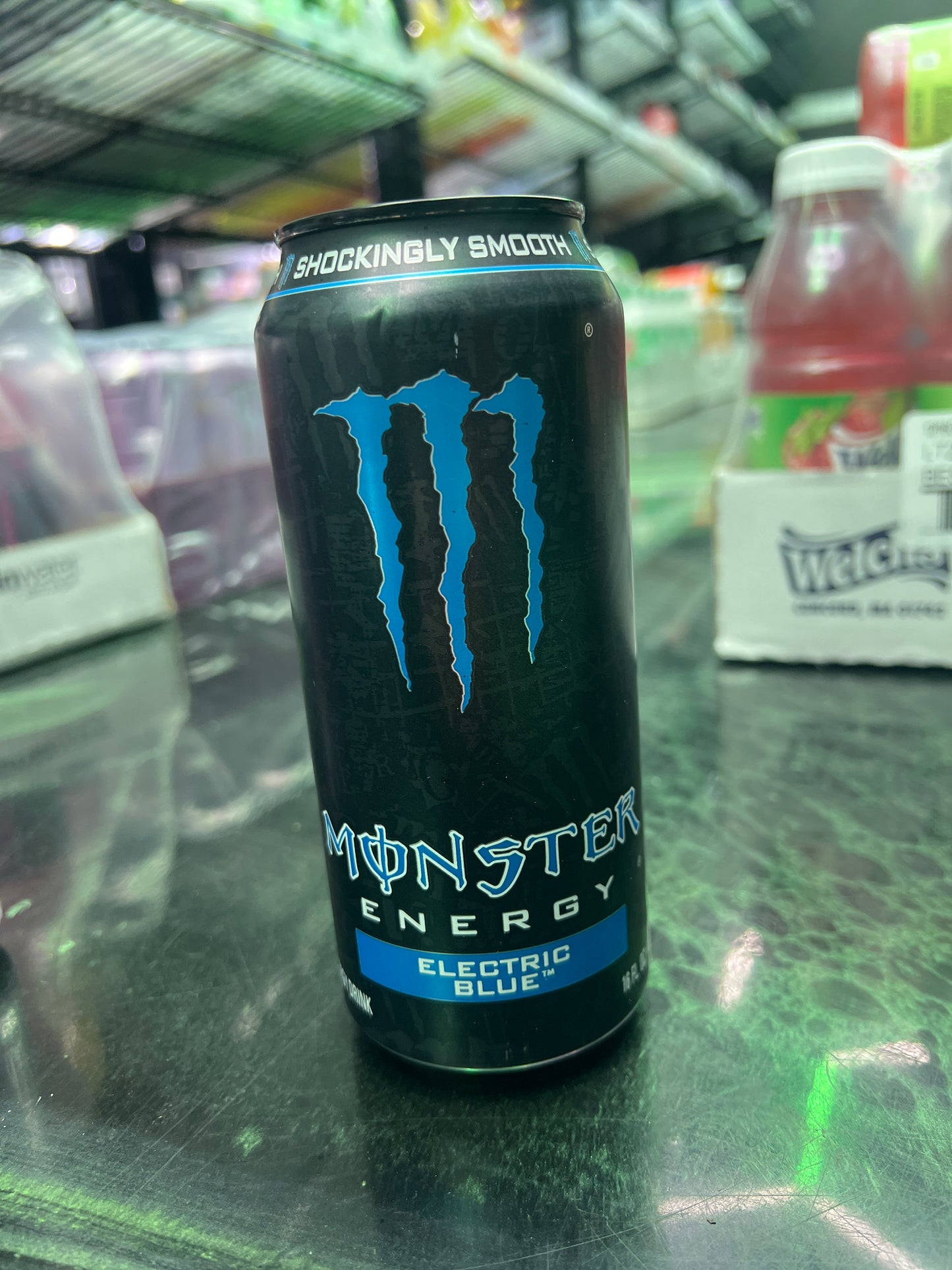 Monster energy electric blue 16 oz