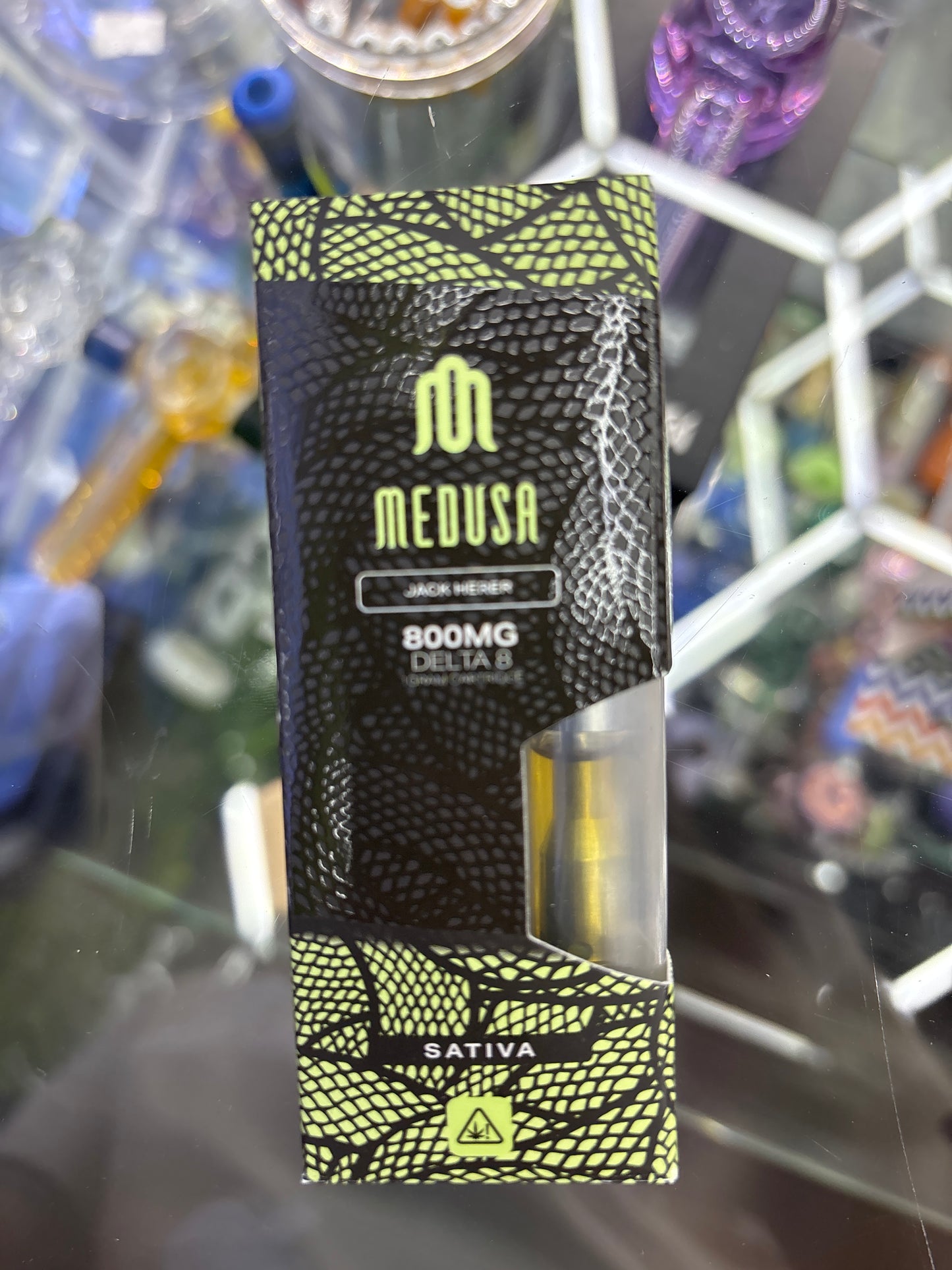 Medusa jack herer 800 MG Delta 1G cartridge