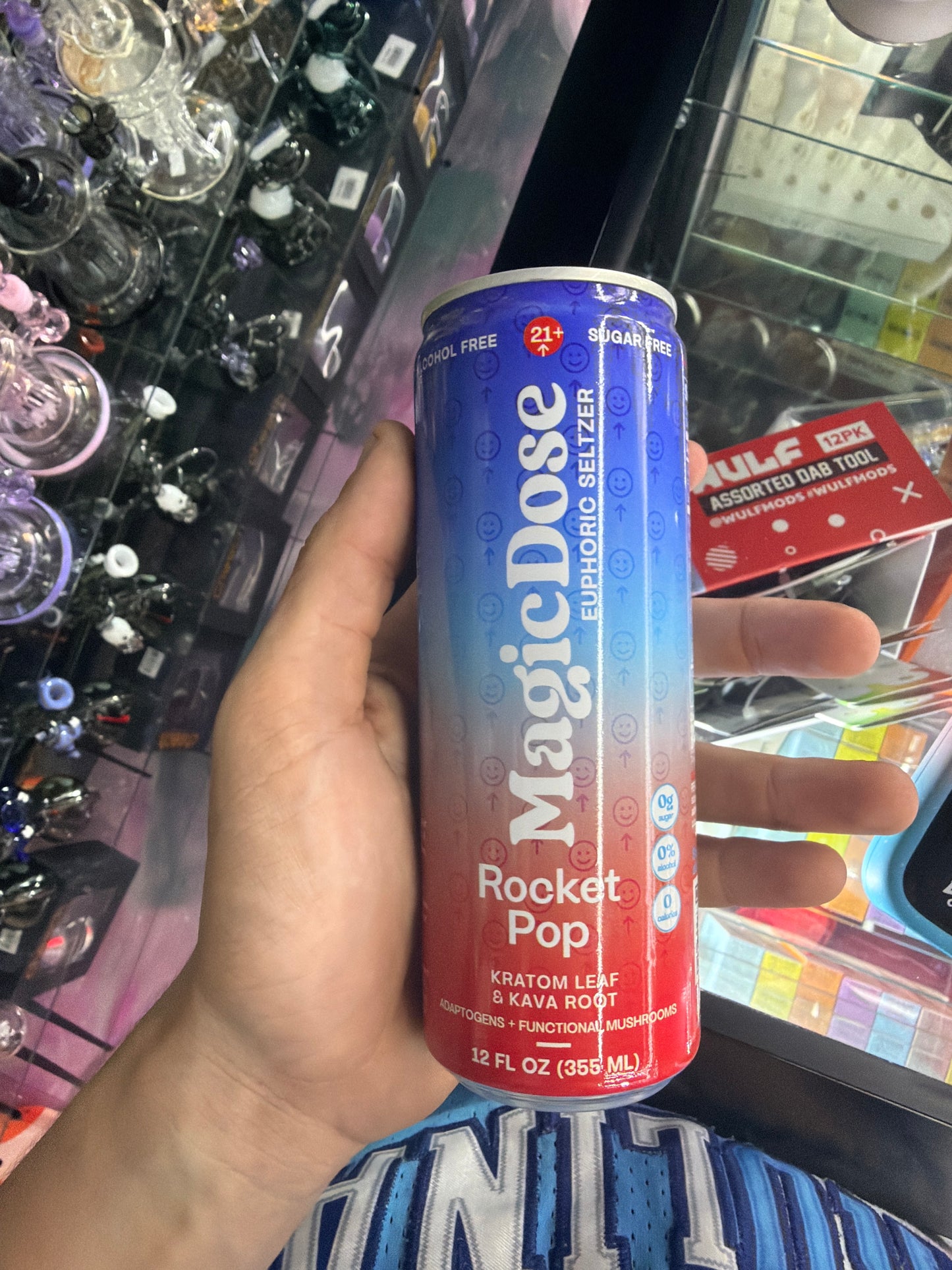 Magic Dose Kratom + Kava 12oz Rocket pop