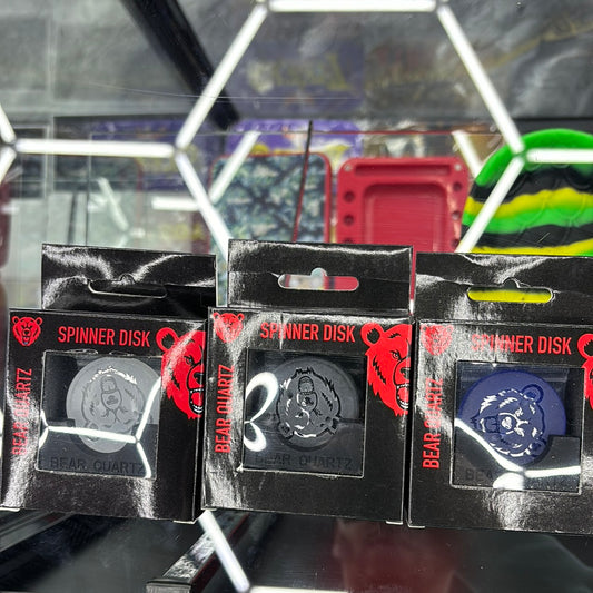 Bear quartz spinner disk