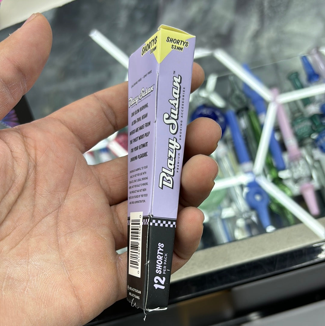 Blazing Susan 12 shortys cones shortys purple