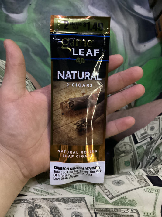 Game leaf natural