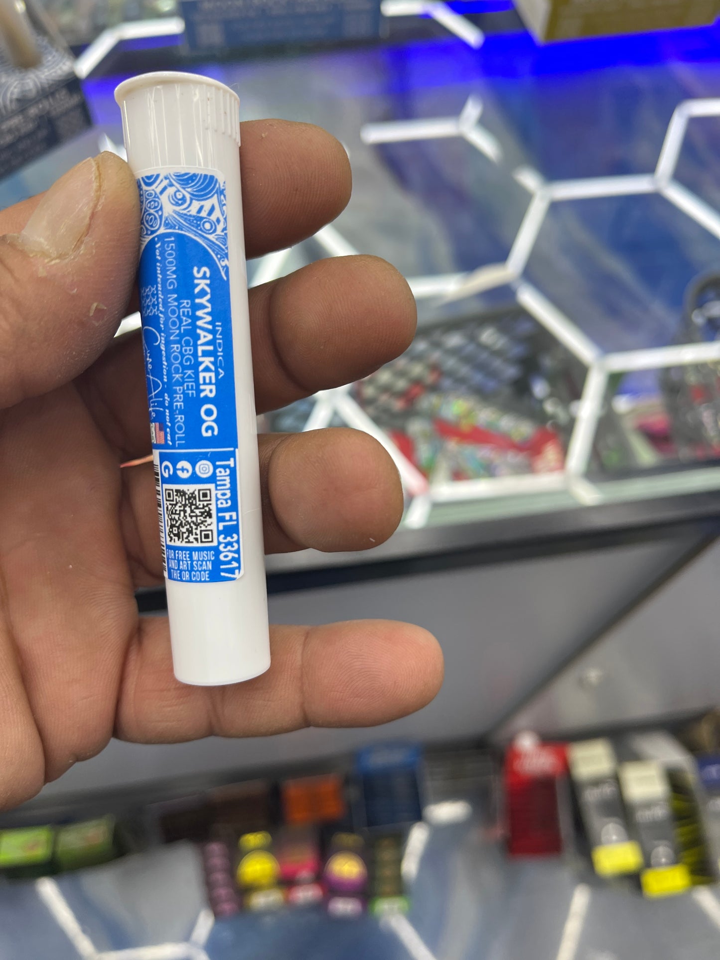 Delete 8 pre rolls skywalker OG indica