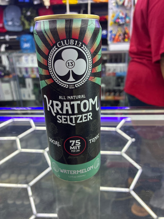 Club 13 kratom seltzer 75mit waternelon
