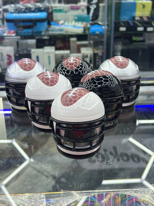 crushers football helmet  grinder